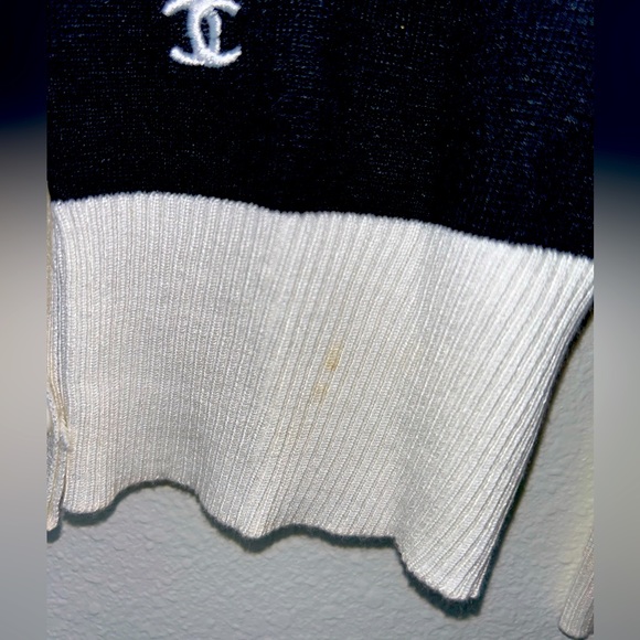 🎬EMBROIDERED CC’s CARDIGAN🎬 SAMPLE PIECE FROM MOVIE WARDROBE🎬 - Picture 2 of 4